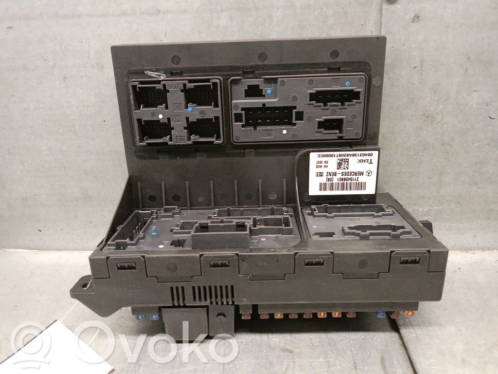 Mercedes-Benz E W211 Fuse box set 
