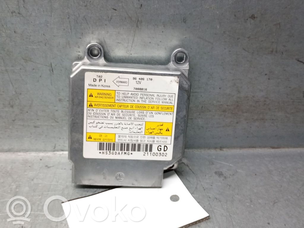 Daewoo Kalos Airbag control unit/module 