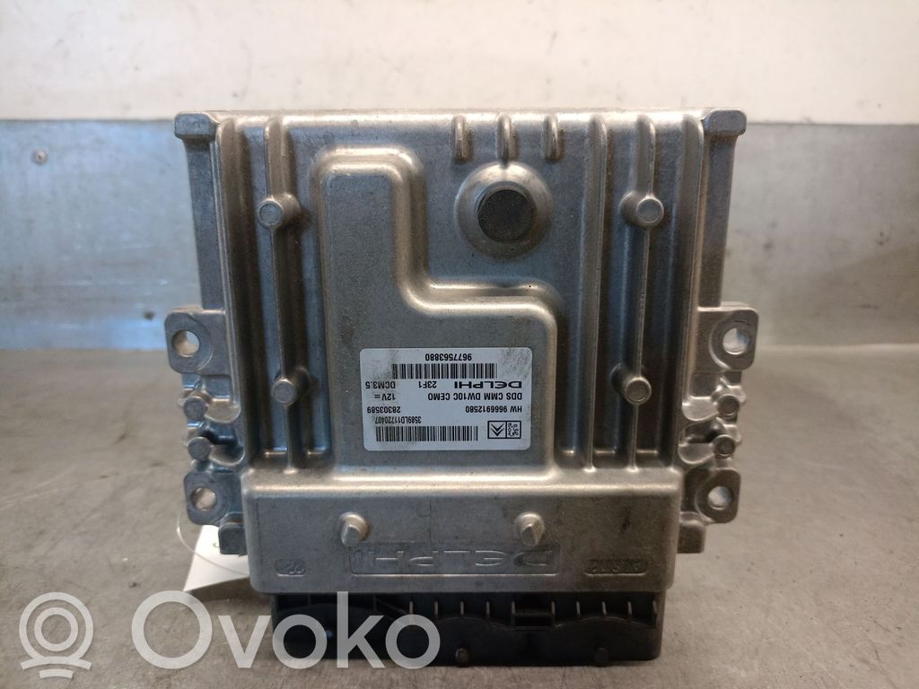 Engine control unit/module   9666912580,28303589
