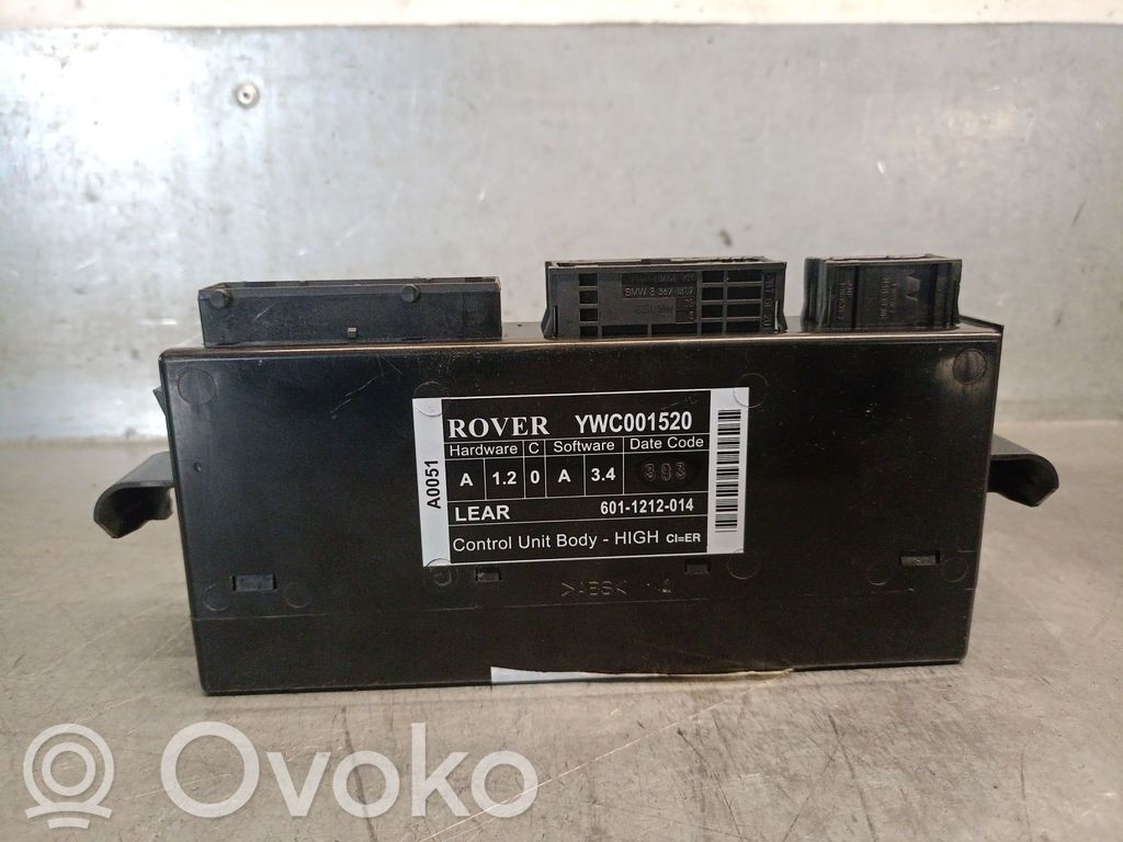 Rover 75 Other control units/modules 