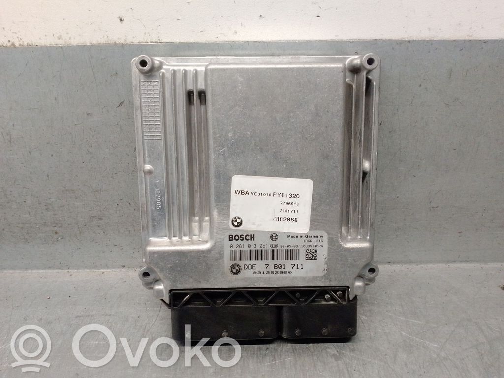 BMW 3 E90 E91 Motorsteuergerät/-modul 