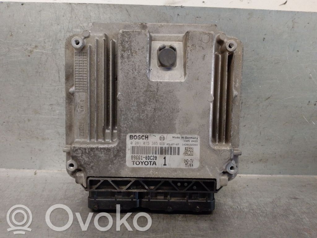 Toyota Yaris Unitate/modul de control motor 