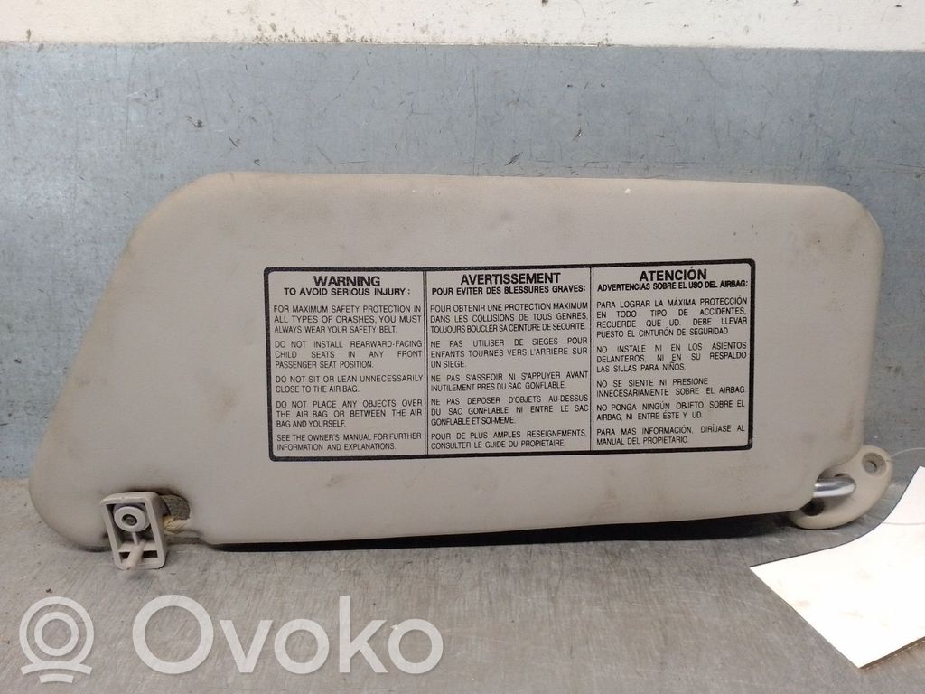 Daewoo Matiz Sun visor 