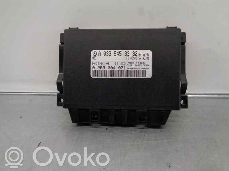 Mercedes-Benz Sprinter W901 W902 W903 W904 Alte unități/module de control 