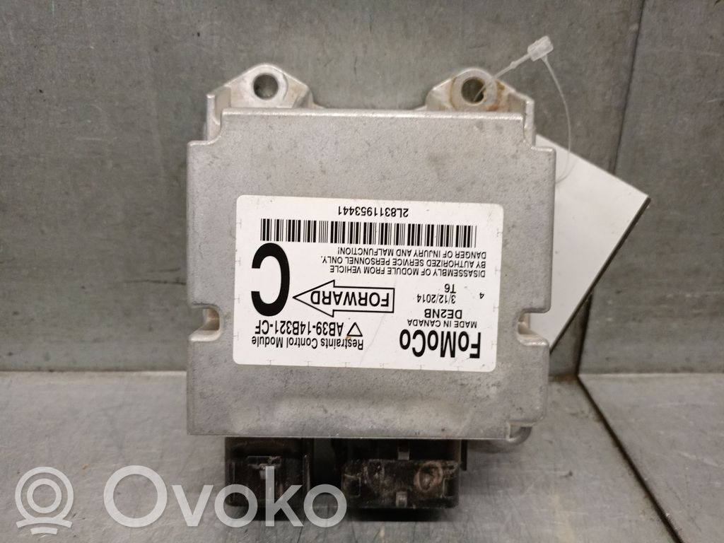 Unidad de control/módulo del Airbag   AB3914B321CF,AB3914B321CF