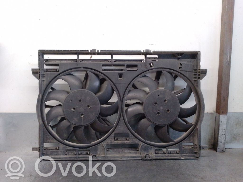 Audi Q7 4M Electric radiator cooling fan 