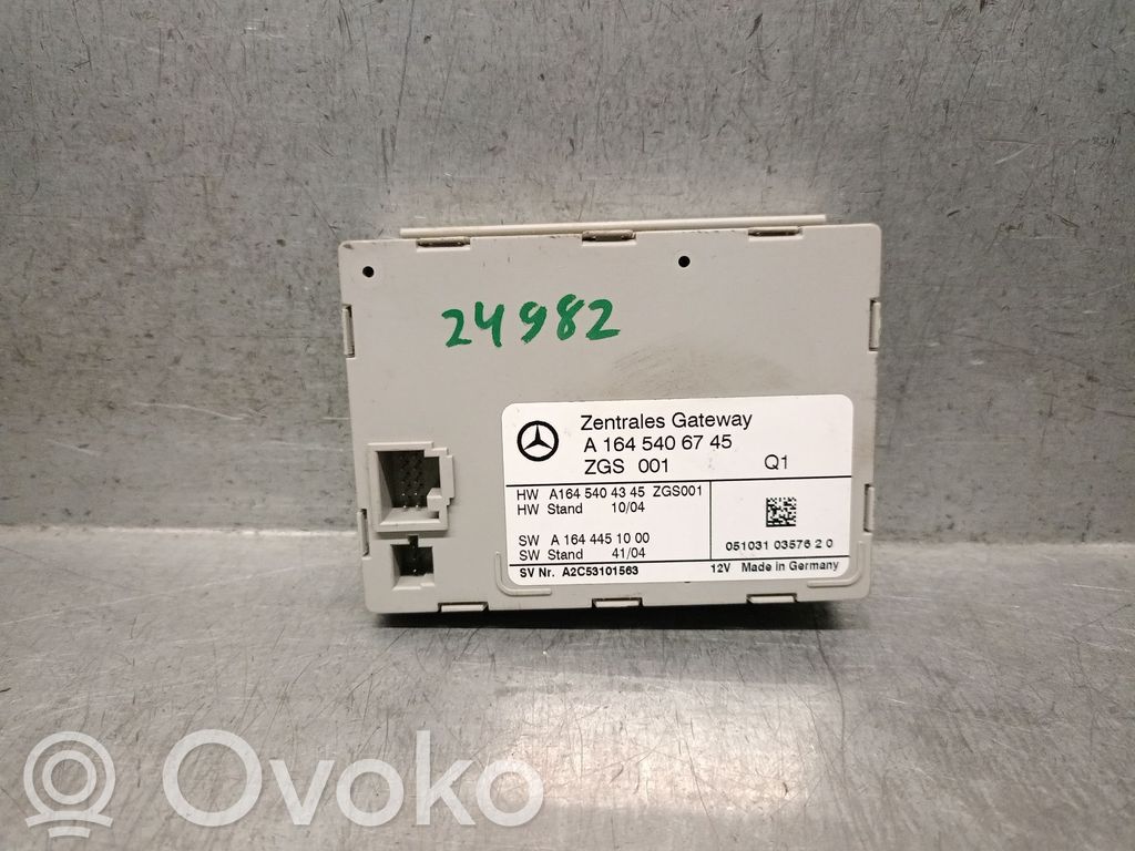 Mercedes-Benz ML W164 Alte unități/module de control 