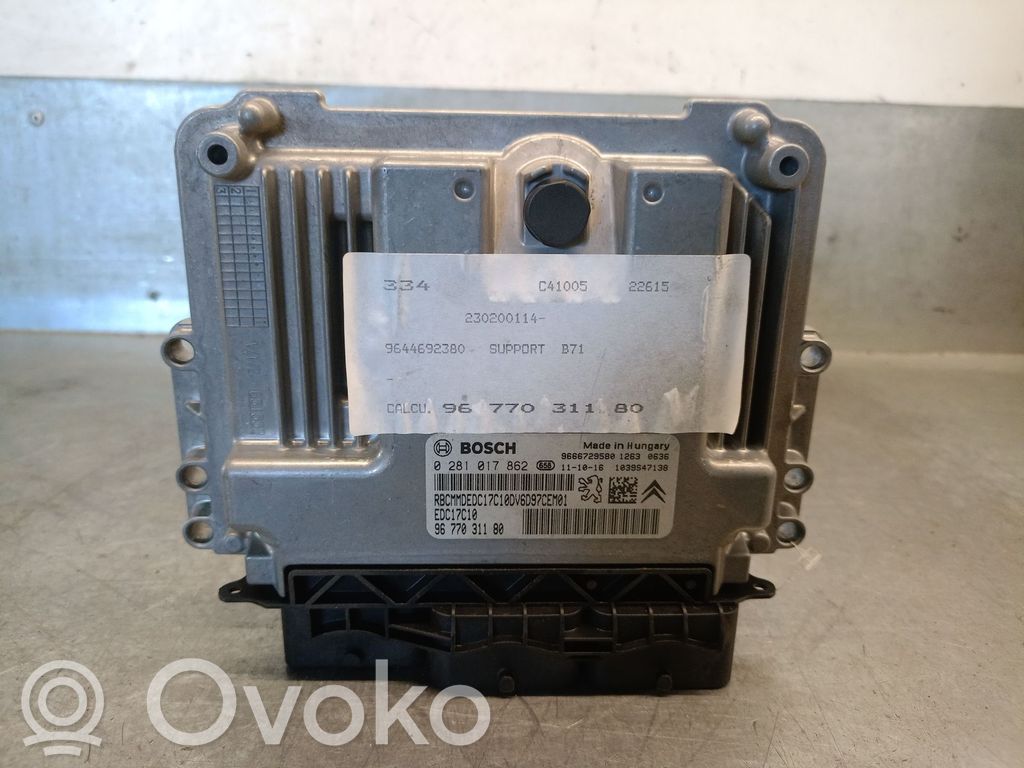 Citroen C4 II Unitate/modul de control motor