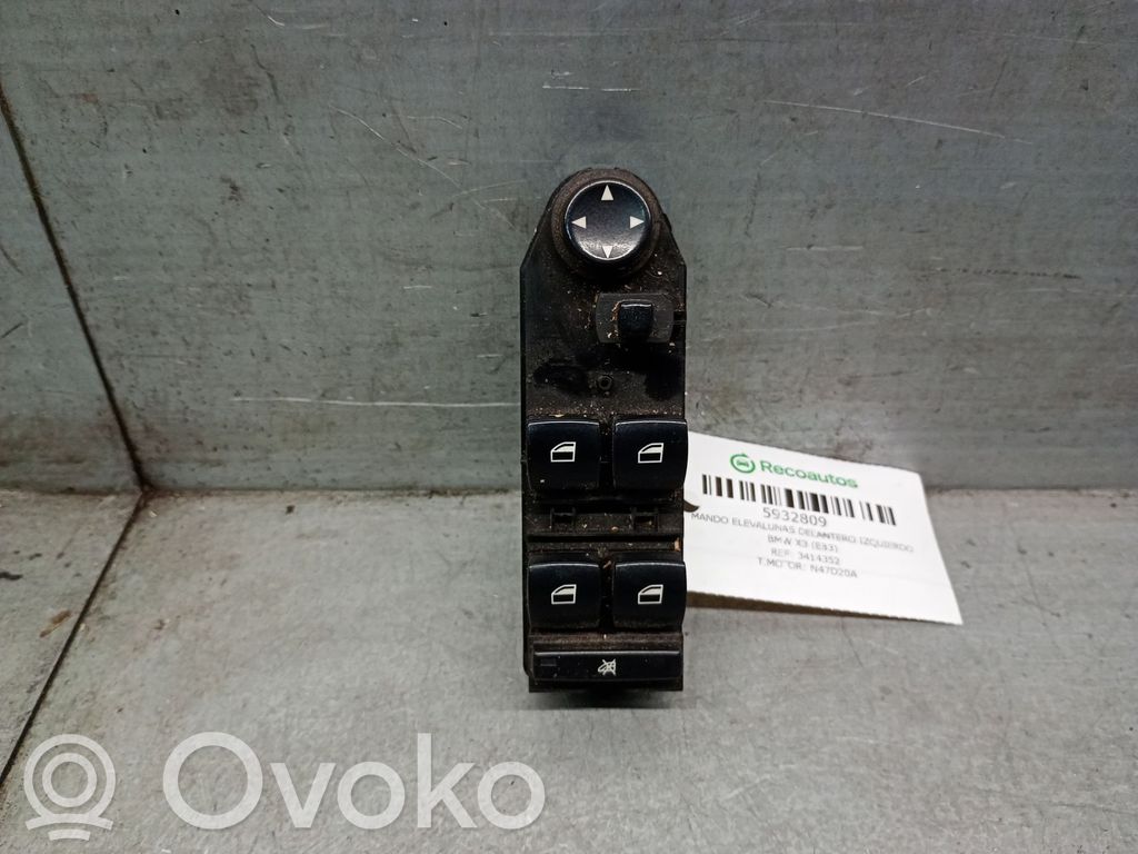 Comutator comandă geamuri electrice   3414352,61313414352