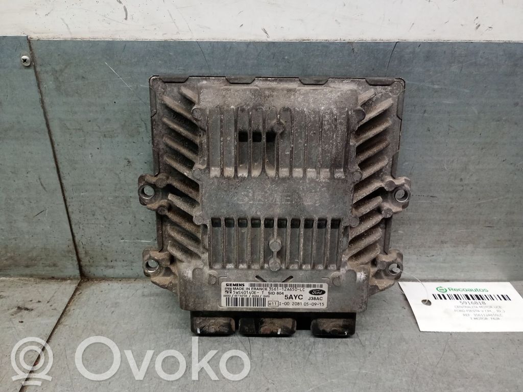 Engine control unit/module   3S6112A650LC,5WS40140E