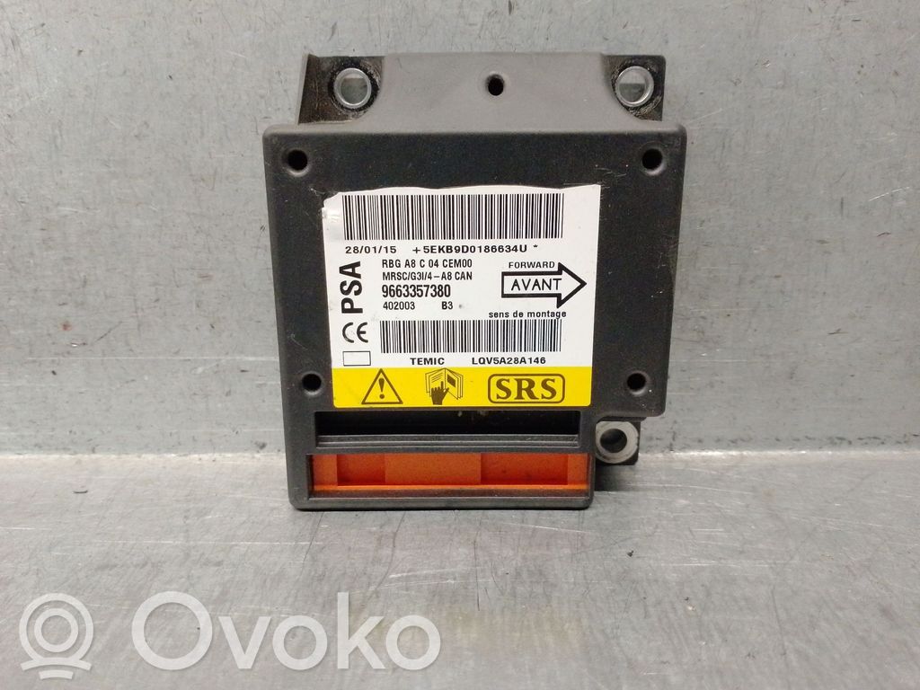 Citroen C3 Airbag control unit/module 