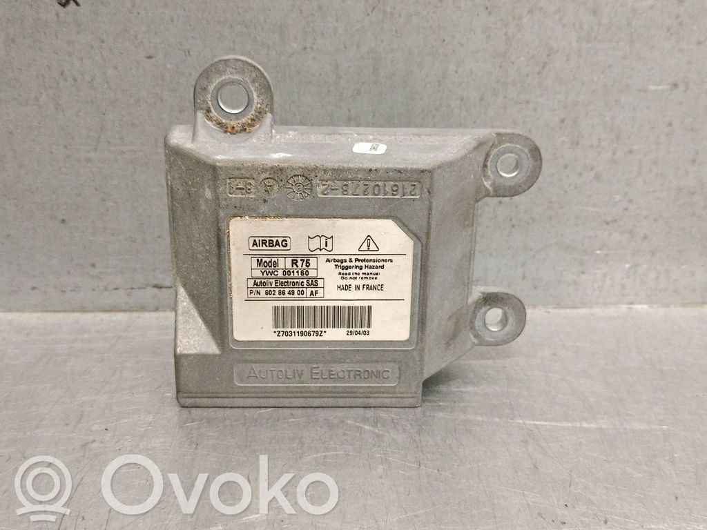 Rover 75 Airbag control unit/module 
