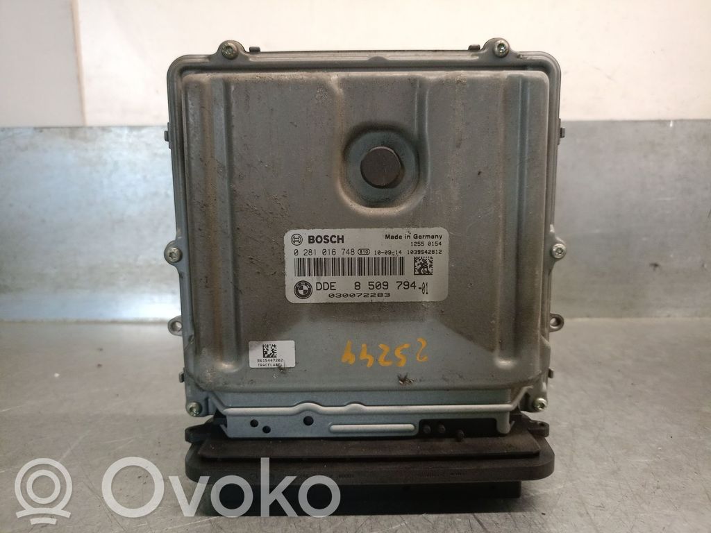 Engine control unit/module   DDE8509794,0281016748