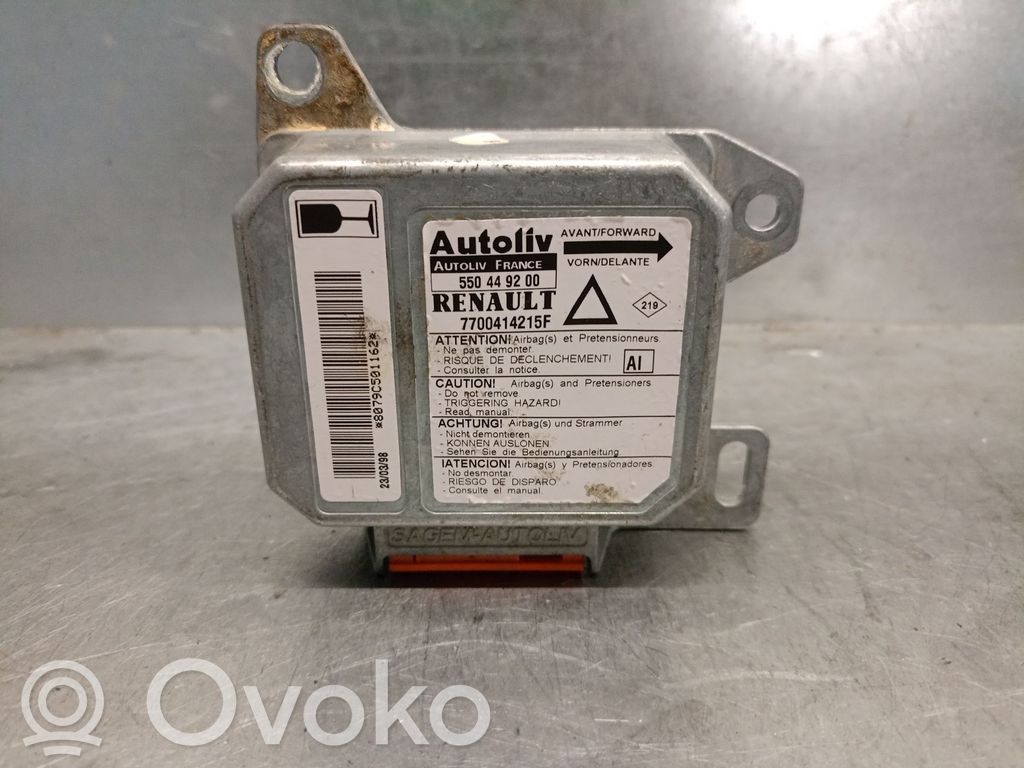Renault Laguna I Unitate/modul de comandă airbaguri 