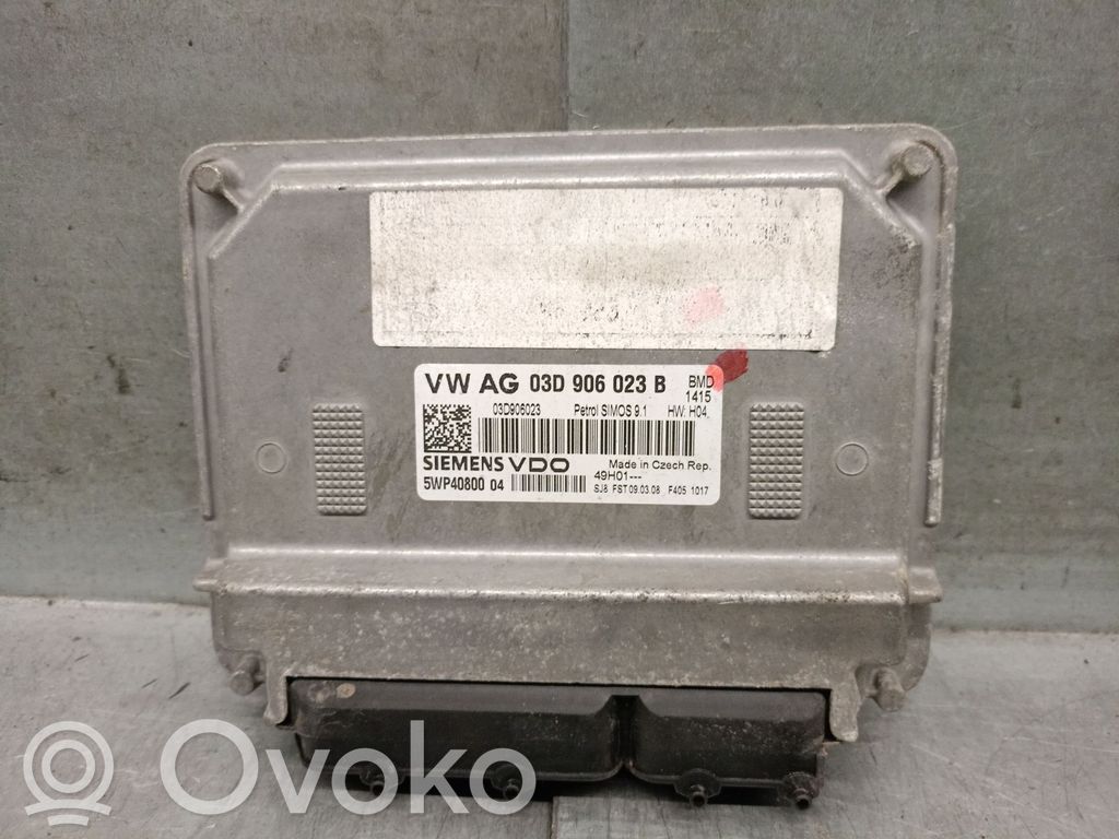 Engine control unit/module   03D906023B,03D906023B,5WP4080004