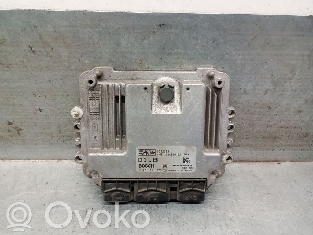 Engine control unit/module   4N5112A650BA,4N5112A650BA,0281011775BOSCH