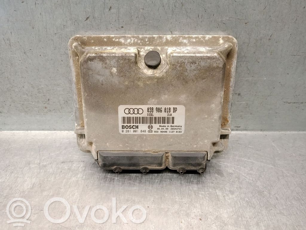 Engine control unit/module   038906018BP,0281001848