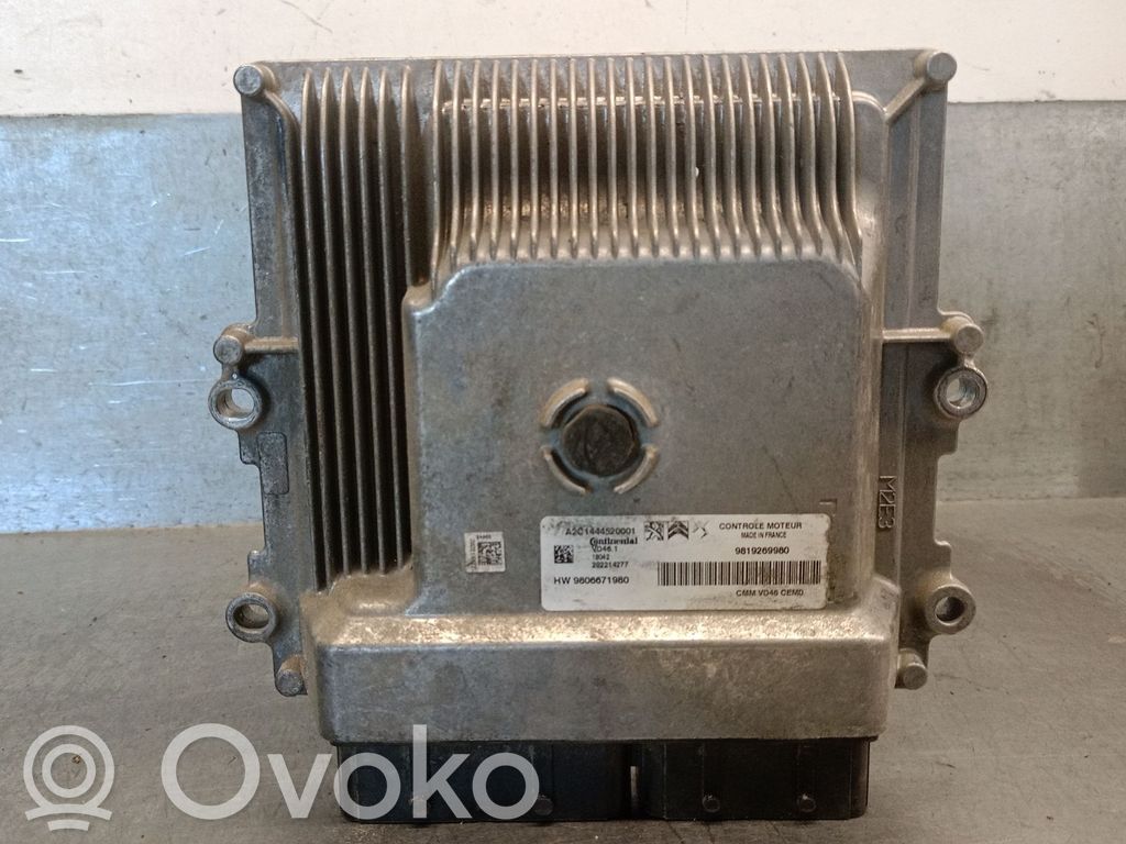 Engine control unit/module   9819269980,A2C1444520001