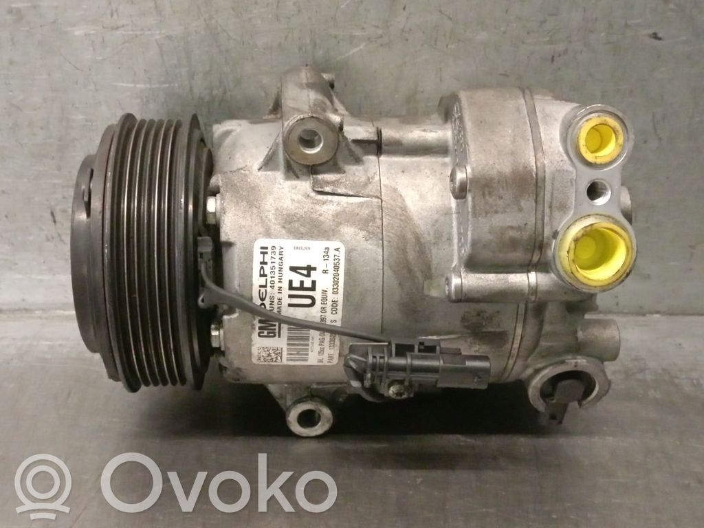 Opel Astra H Kompresor / Sprężarka klimatyzacji A/C 