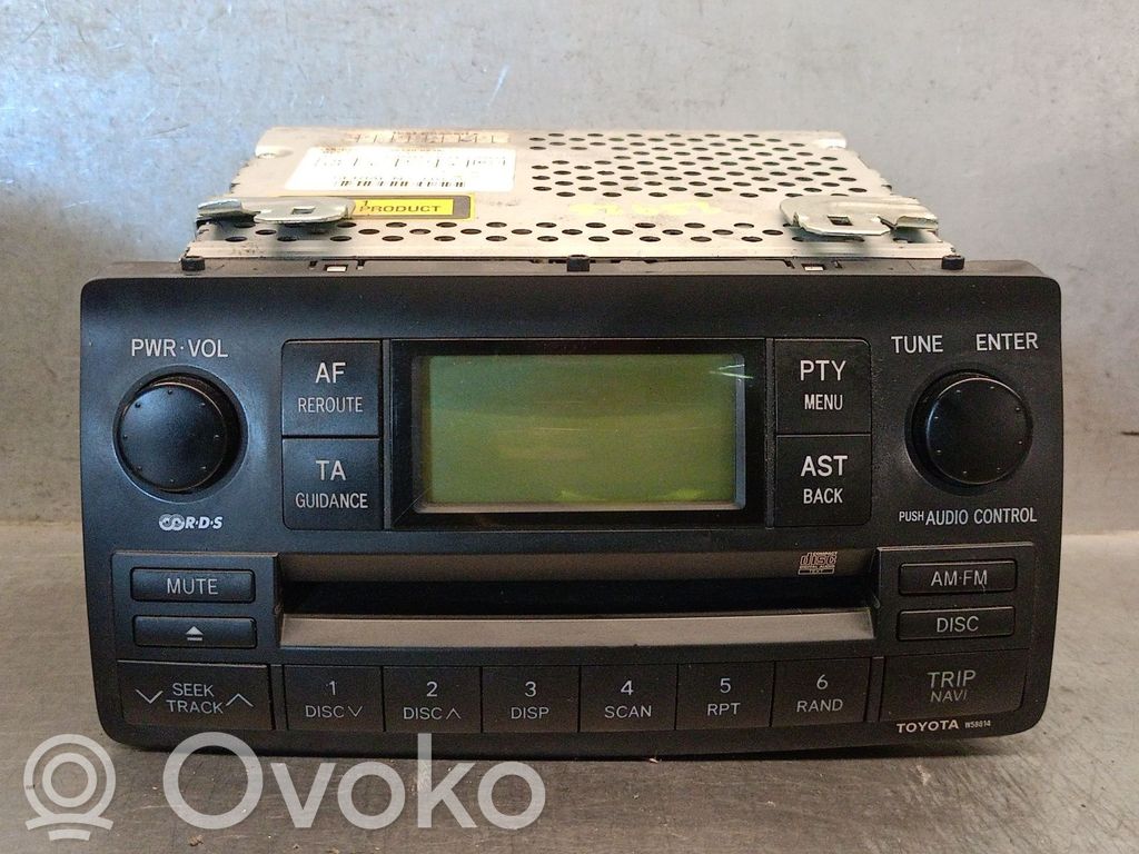 Toyota Corolla Verso E121 Unitate control sunet HiFi Audio 