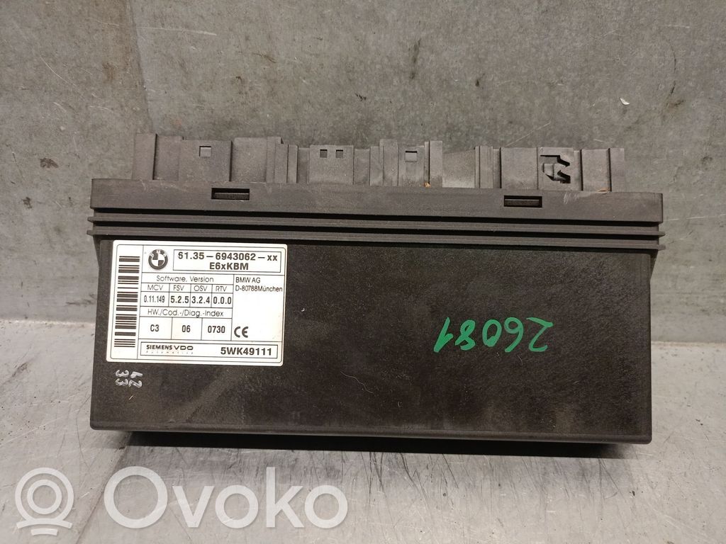 BMW 5 E60 E61 Otras unidades de control/módulos