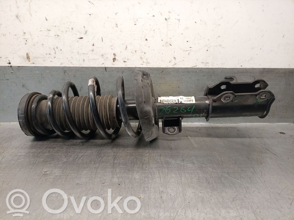 Opel Astra H Amortisseur avant avec ressort