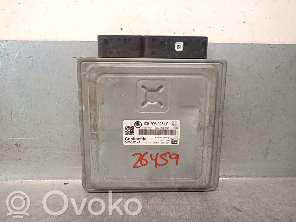 Skoda Octavia Mk2 (1Z) Unidad de control/módulo del motor 