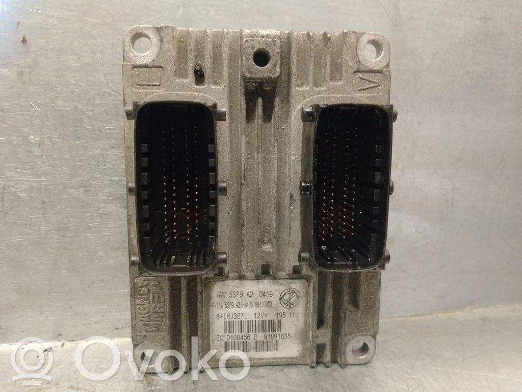 Fiat Punto Evo Motorsteuergerät/-modul 
