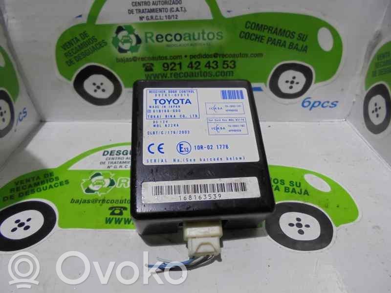 Toyota Corolla Verso AR10 Vartų valdymo modulis 