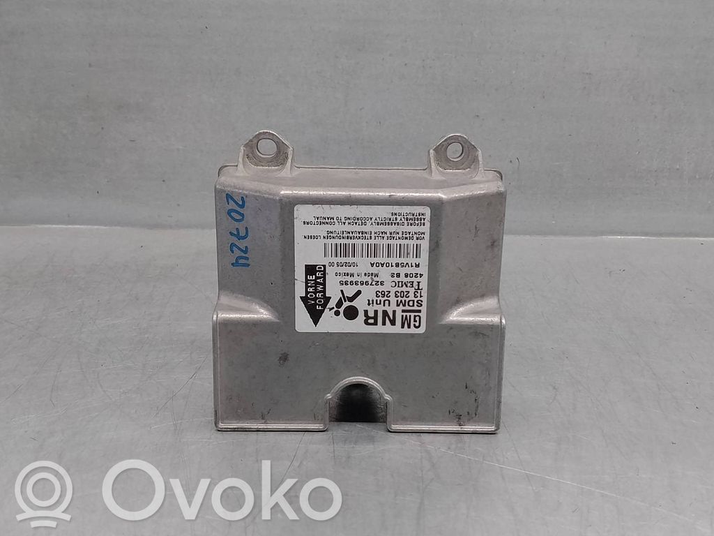 Opel Astra G Sterownik / Moduł Airbag 