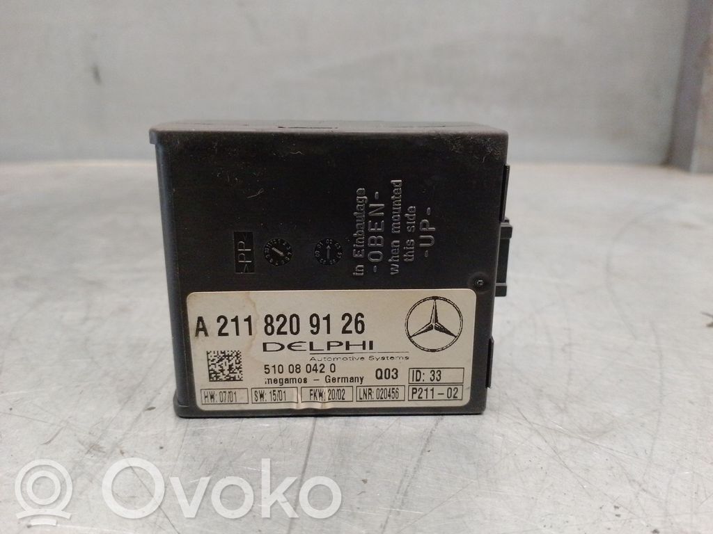 Mercedes-Benz Sprinter W901 W902 W903 W904 Otras unidades de control/módulos