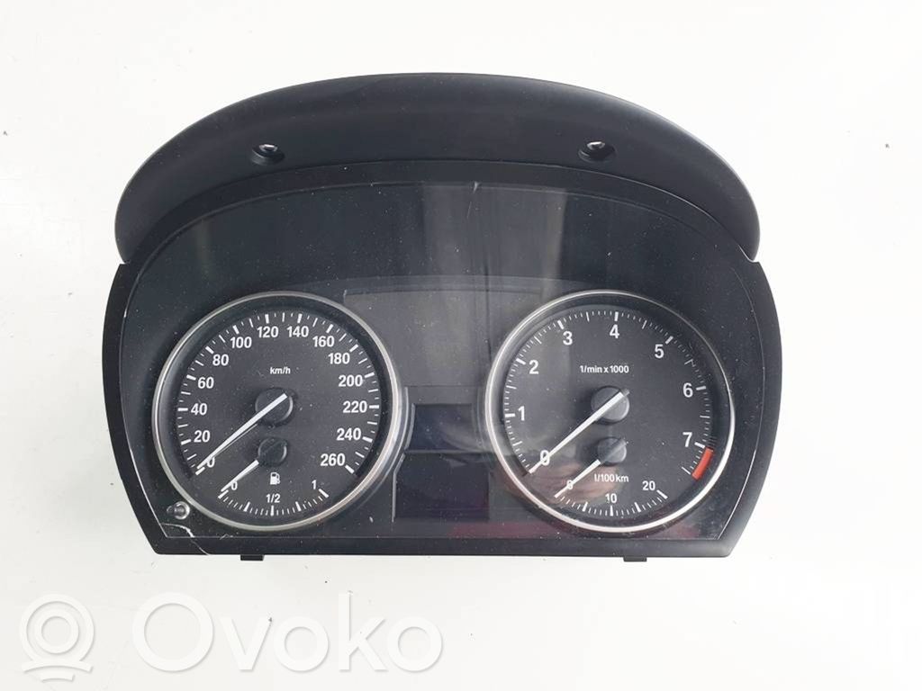 BMW 3 E90 E91 Speedometer (instrument cluster) 