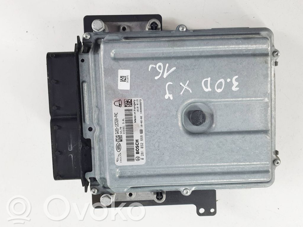 Jaguar XJ X351 Engine control unit/module 