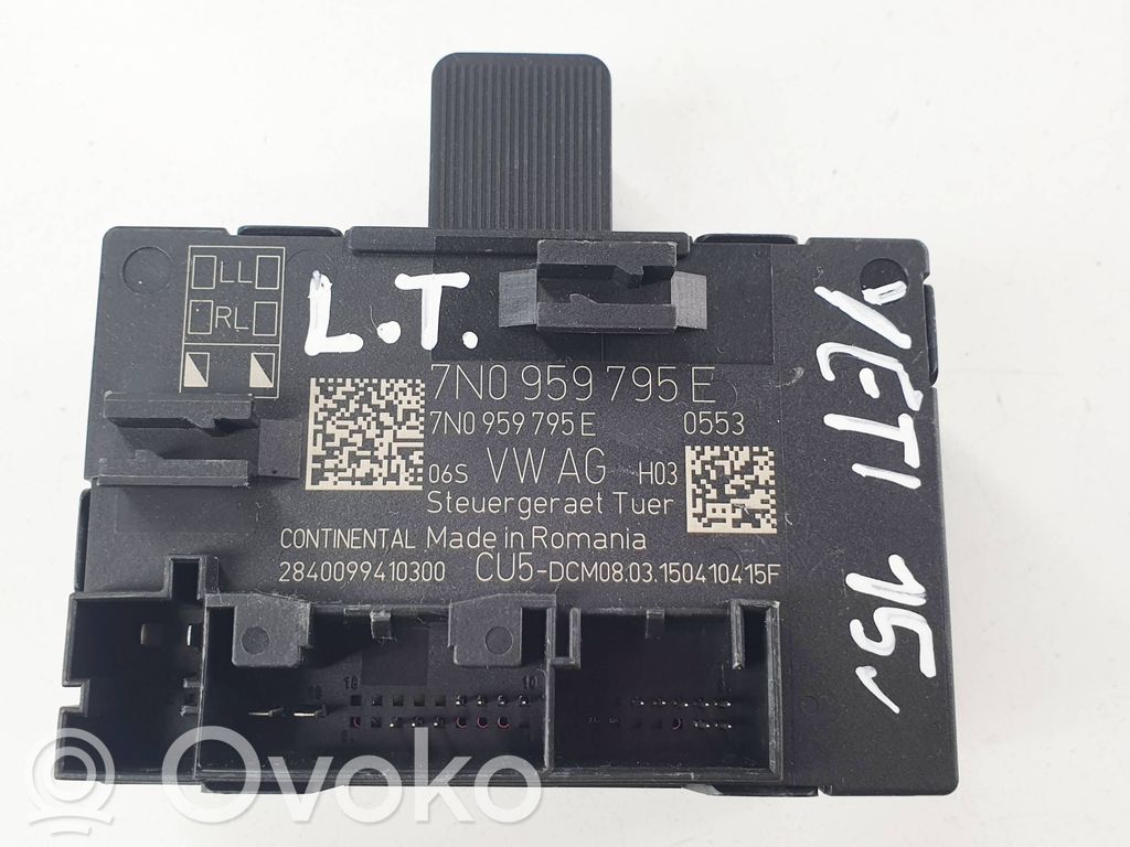 Skoda Yeti (5L) Door control unit/module 