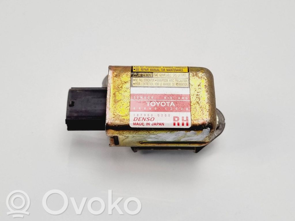 Toyota Corolla E120 E130 Airbagsensor Crashsensor Drucksensor 