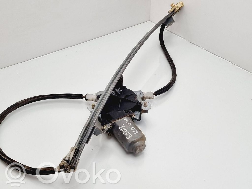 Renault Scenic I Front door window regulator with motor 