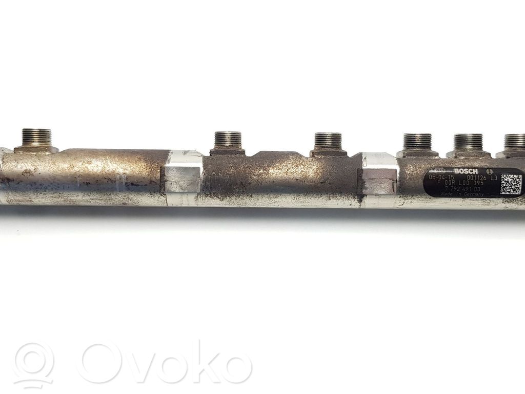 BMW 7 E65 E66 Fuel main line pipe 