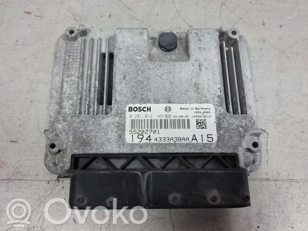 Fiat Croma Engine control unit/module ECU 
