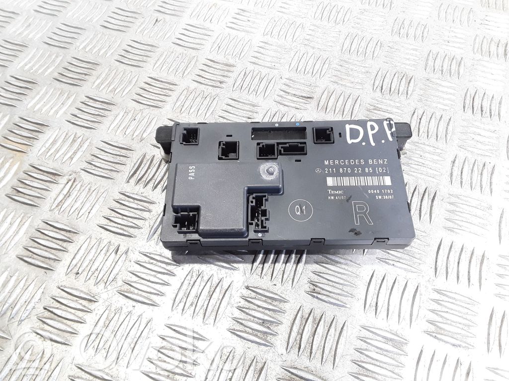 Mercedes-Benz E W211 Door control unit/module 