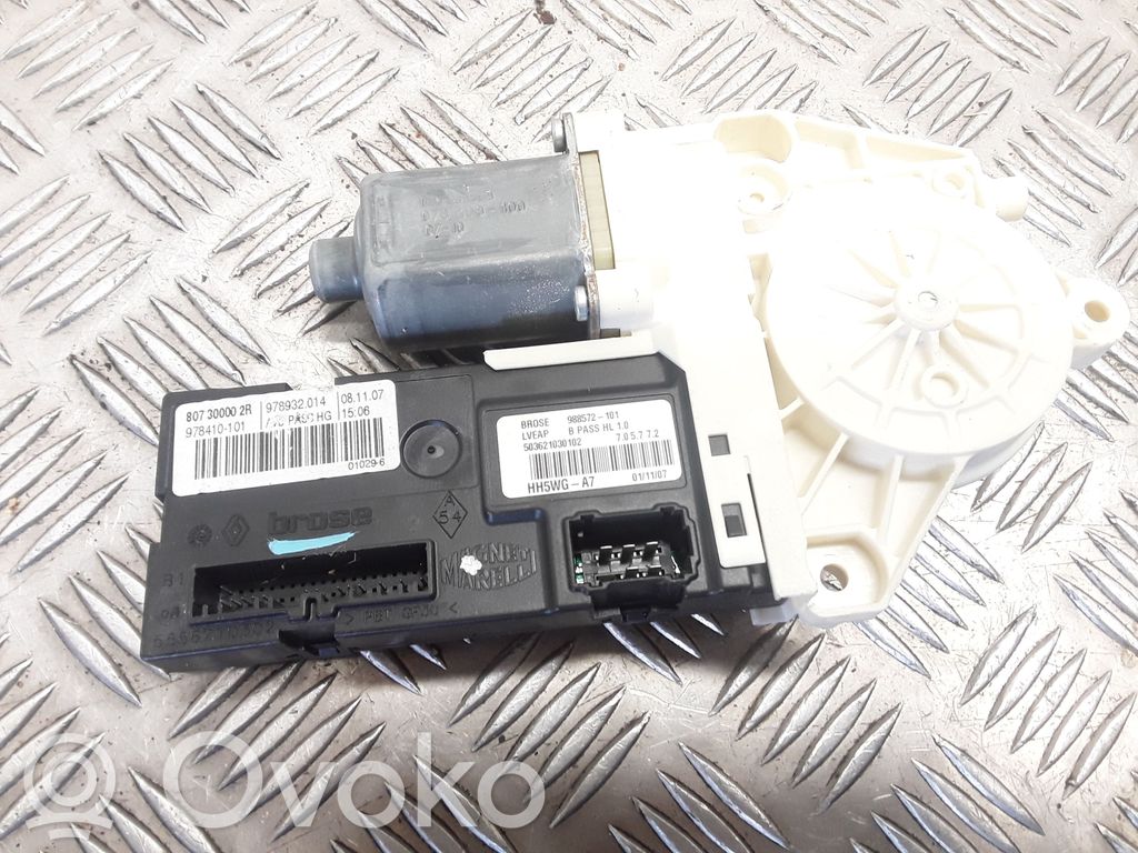 Renault Laguna III Silnik regulatora szyby drzwi przednich 
