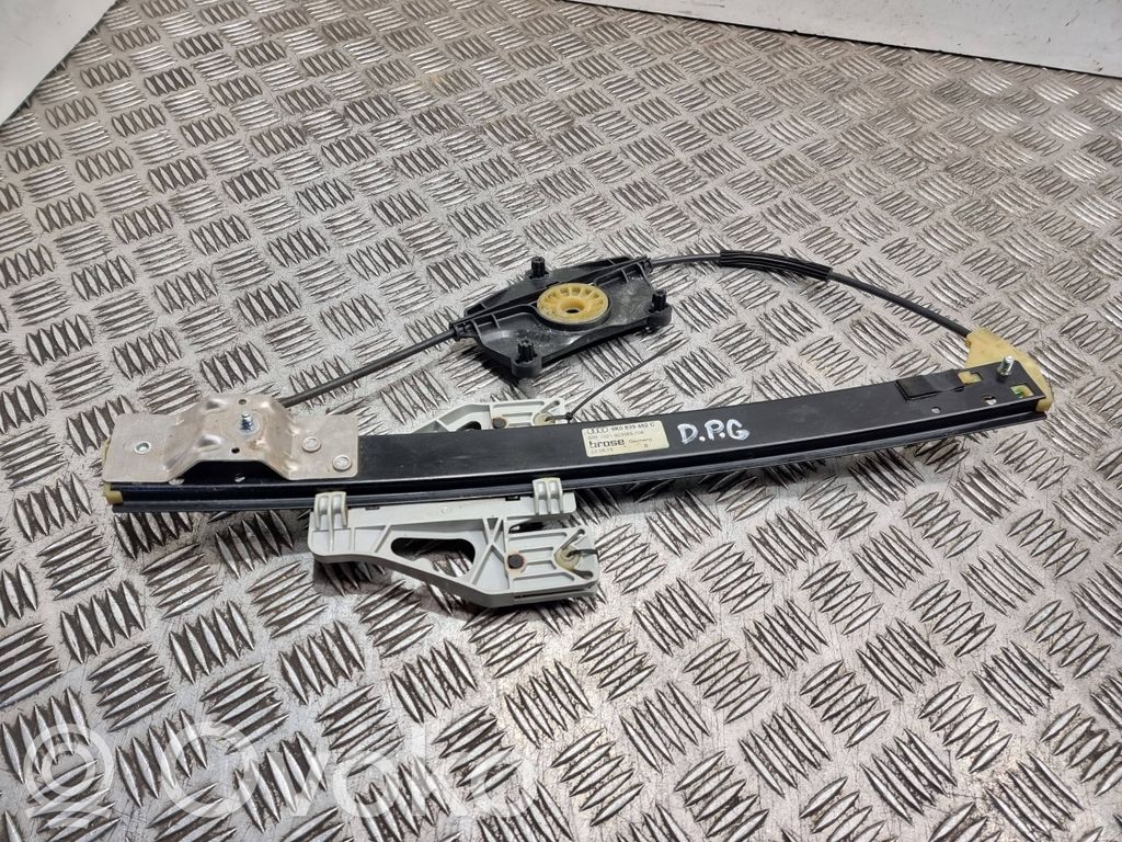Audi A4 S4 B8 8K Mechanizm podnoszenia szyby tylnej bez silnika 