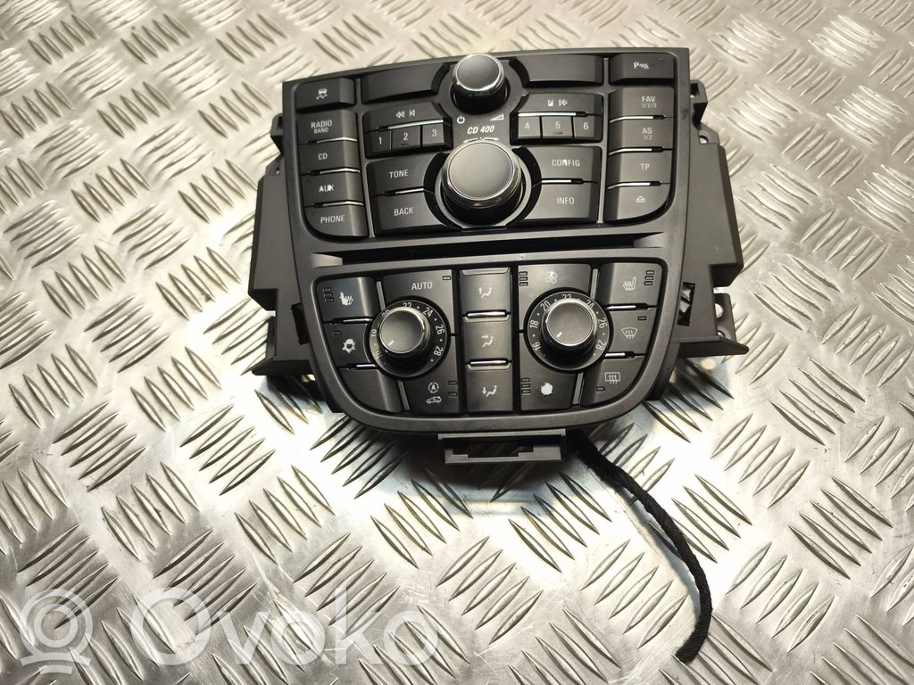 Opel Astra J Head unit multimedia control 