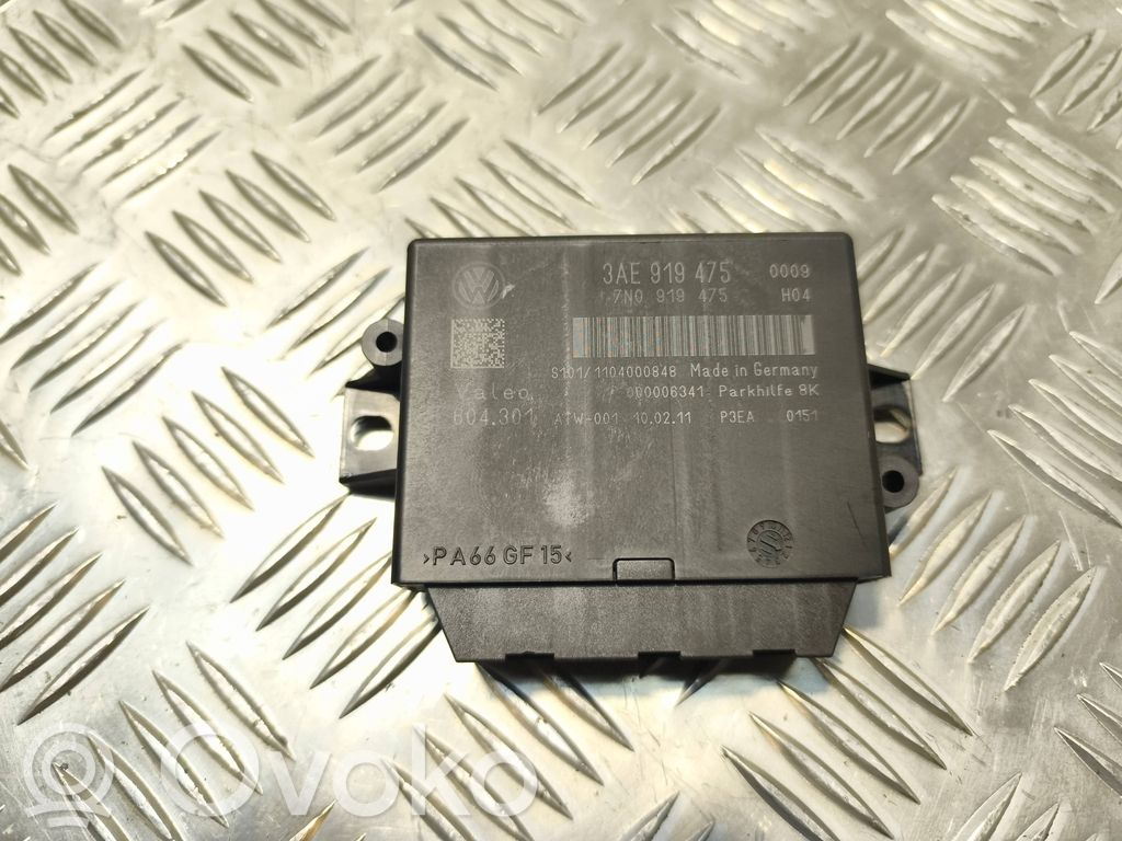 Volkswagen PASSAT B7 Parking PDC control unit/module 