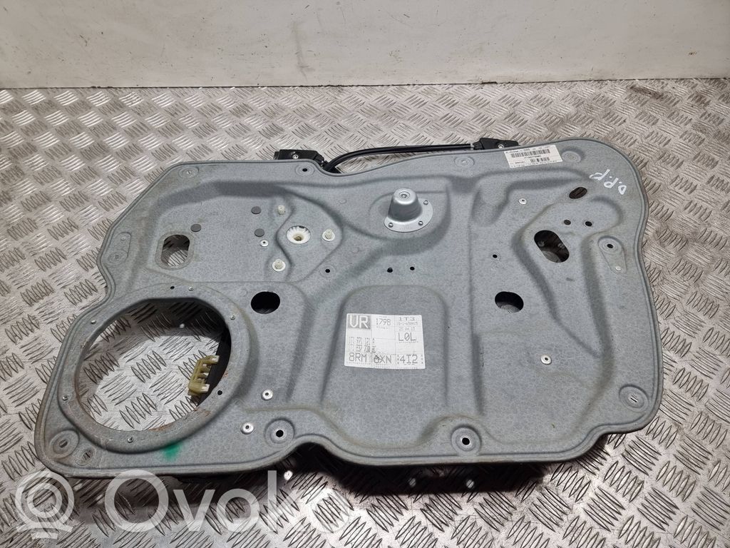Volkswagen Touran II Fensterhebermechanismus ohne Motor Tür vorne 