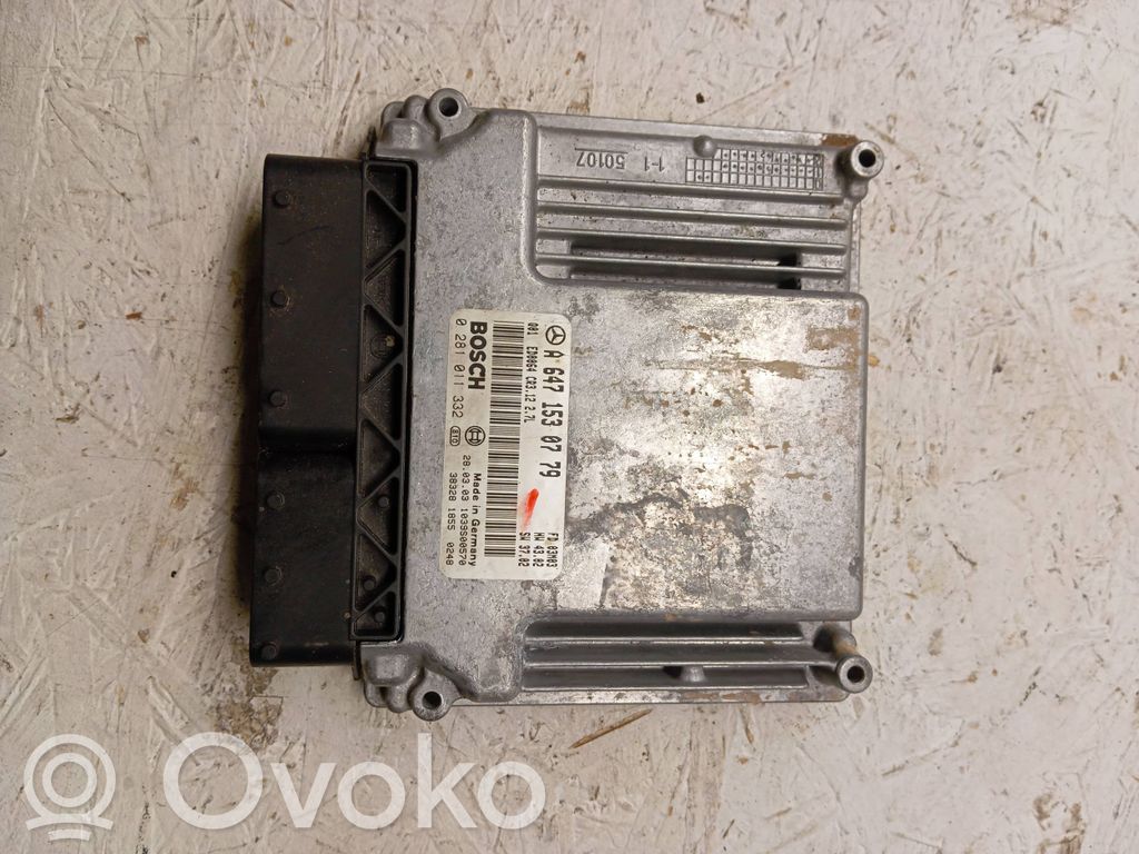 Engine control unit/module   A6471530779,1039S00570,0281011332