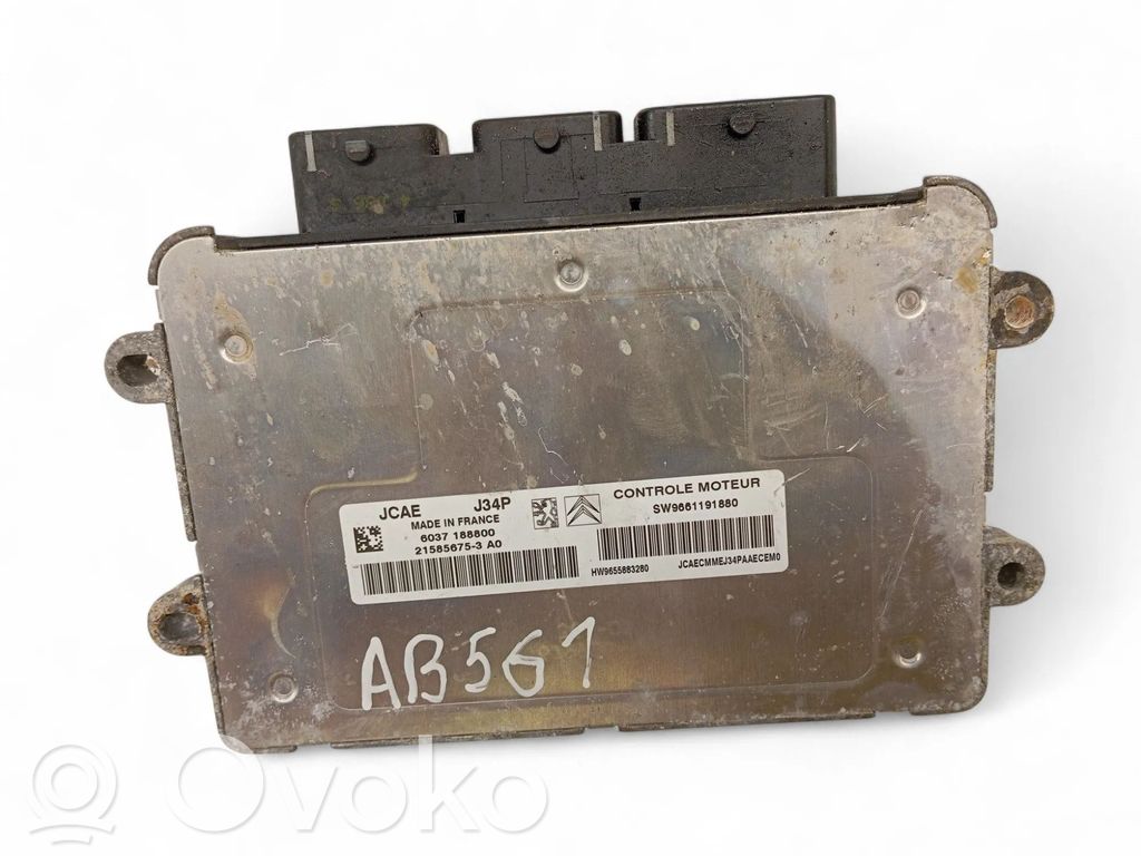 Peugeot Partner Engine control unit/module ECU 