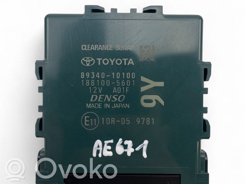 Toyota Yaris Alte unități/module de control 