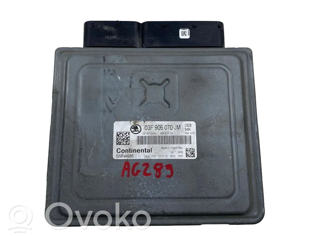 Skoda Rapid (NH) Engine control unit/module ECU 