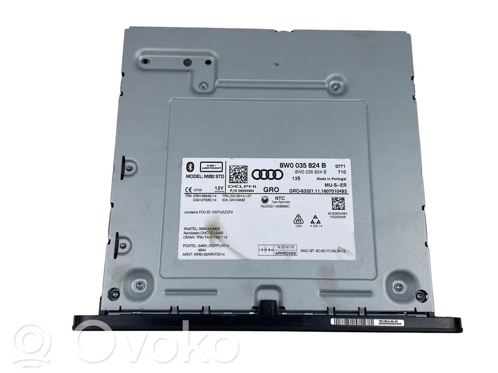 Audi A4 S4 B9 8W CD/DVD changer 