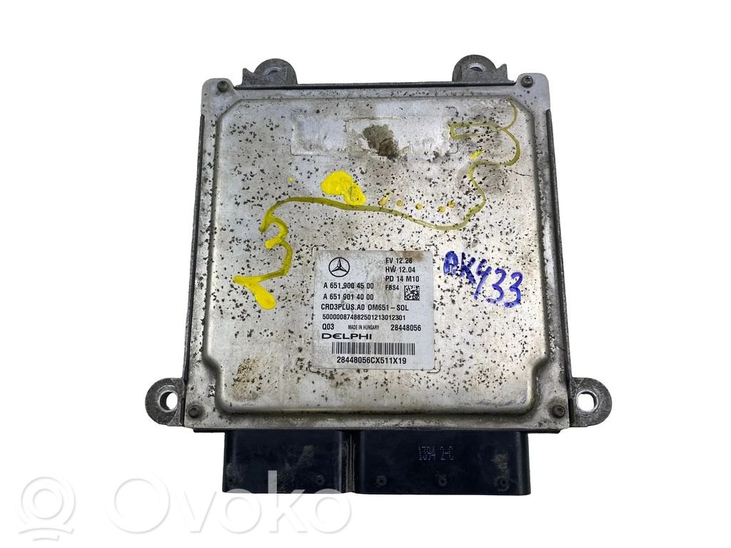 Mercedes-Benz C W205 Engine control unit/module ECU 